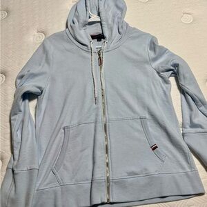 Tommy Hilfiger Women's Sky Blue Zip-Up Jacket